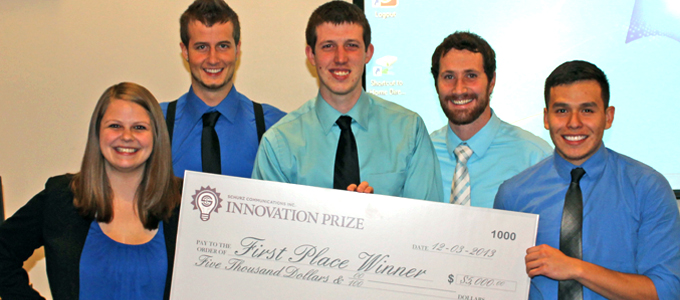 Schurz Communications and Purdue University Innovation prize awarded